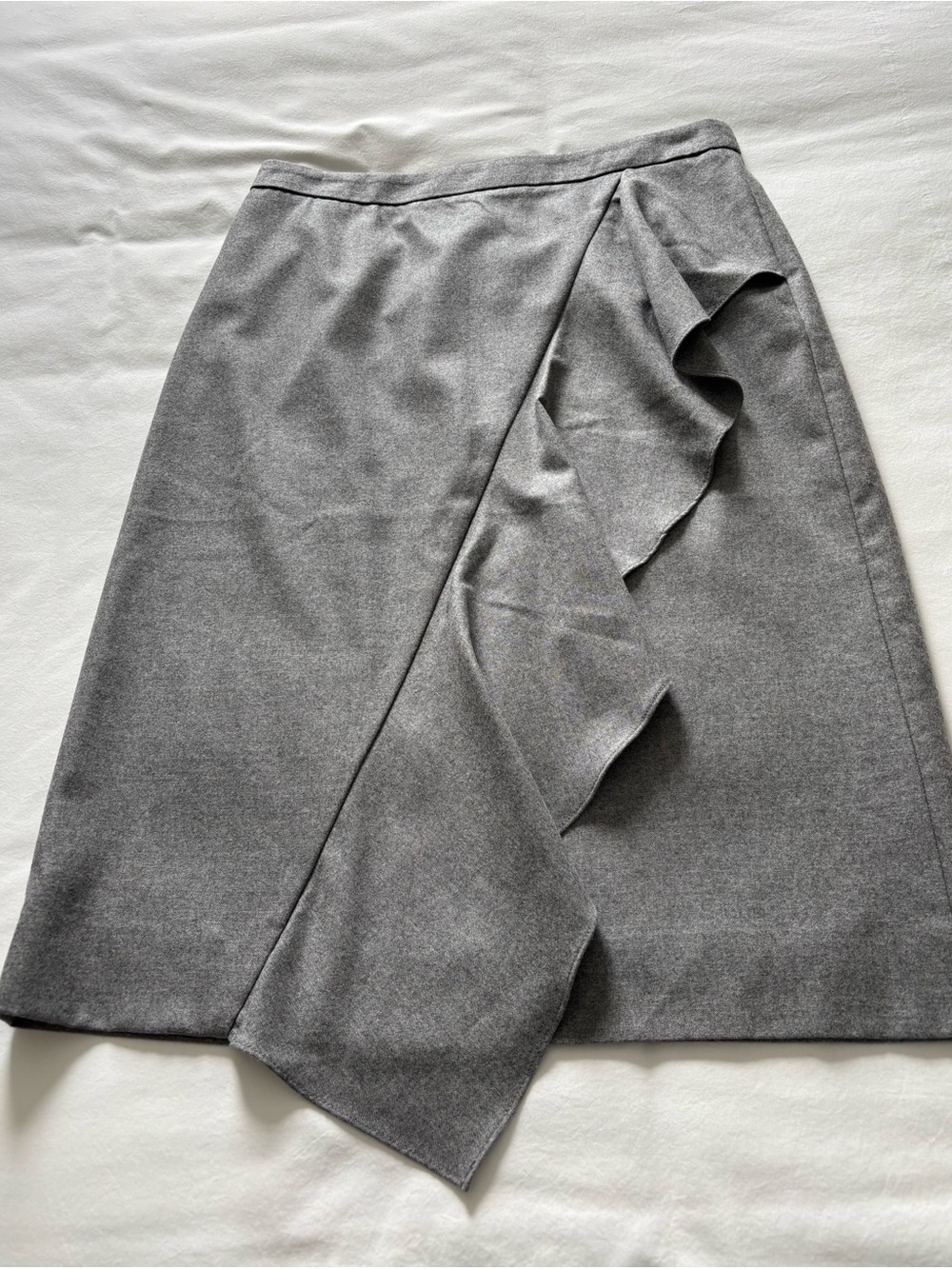 NWOT! RARE! J.Crew Collection Wool Ruffle Pencil Skirt